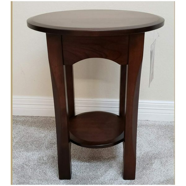 18 round bennet end table