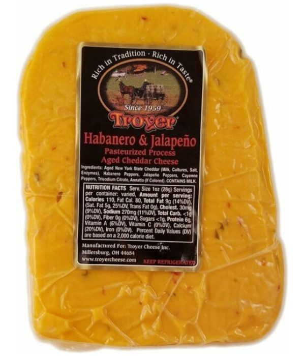 Habanero & Jalapeno Cheddar Cheese