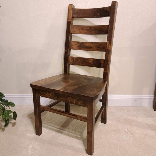 Mission Ladderback Brown Maple Side Chair