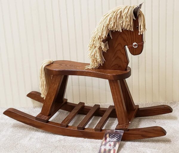 flat seat rocking horse 18633