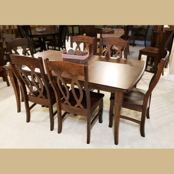 newbury table 14837 cambria side chair 14838