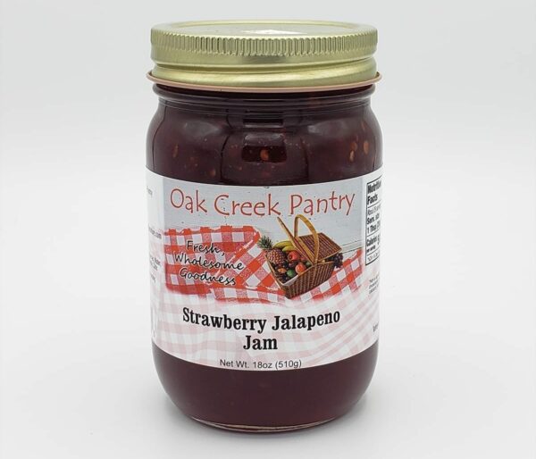 Strawberry Jalapeno Jam 18 Oz.