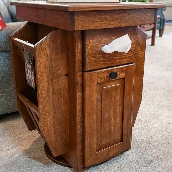 All-About White Oak End Table